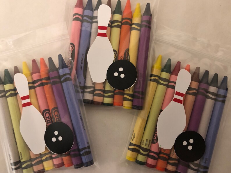 Bowling Party Favors Bowling Birthday Party Favor Bowling Etsy