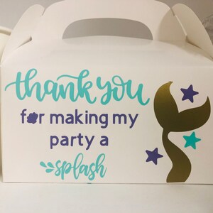 Mermaid Party Favor, Meramid Birthday Party Favors, Mermaid Party Decor, Mermaid tableware, Mermaid Baby Shower Favors, Under the Sea Party