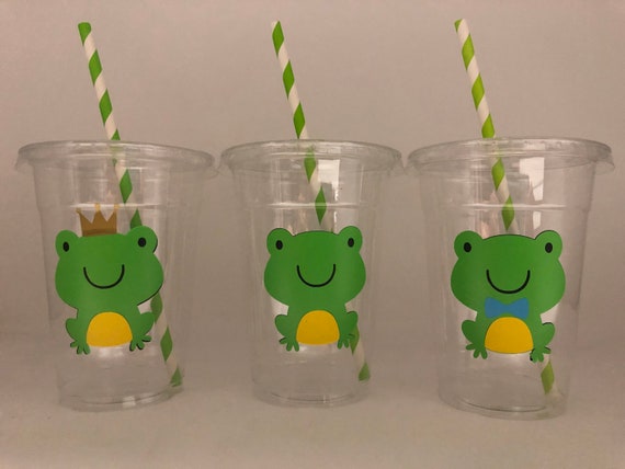 16 oz Green Cups [50 Pack] Disposable Plastic Cup, Big Birthday