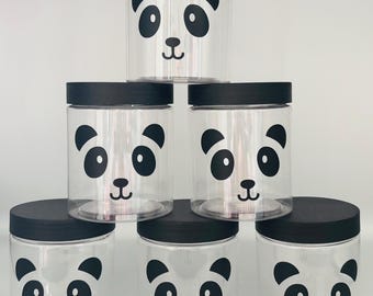 Panda Party Favors, Panda party containers, Panda baby shower, Panda Birthday Party, Girl Panda, Boy Panda, Party Favor Containers