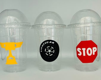Car Party Cups,race car party cups, Race Car Birthday Party, Car baby shower Cups, Racing Party Supplies, Racing party favor,Racing Birthday