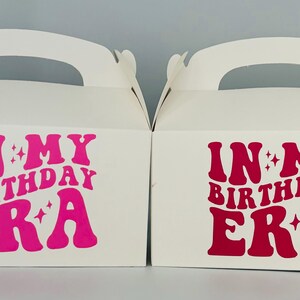 In my Birthday Era, Birthday Girl Party favors,Era Party, Music Party, Birthday Era Party , Birthday Era Party Supplies