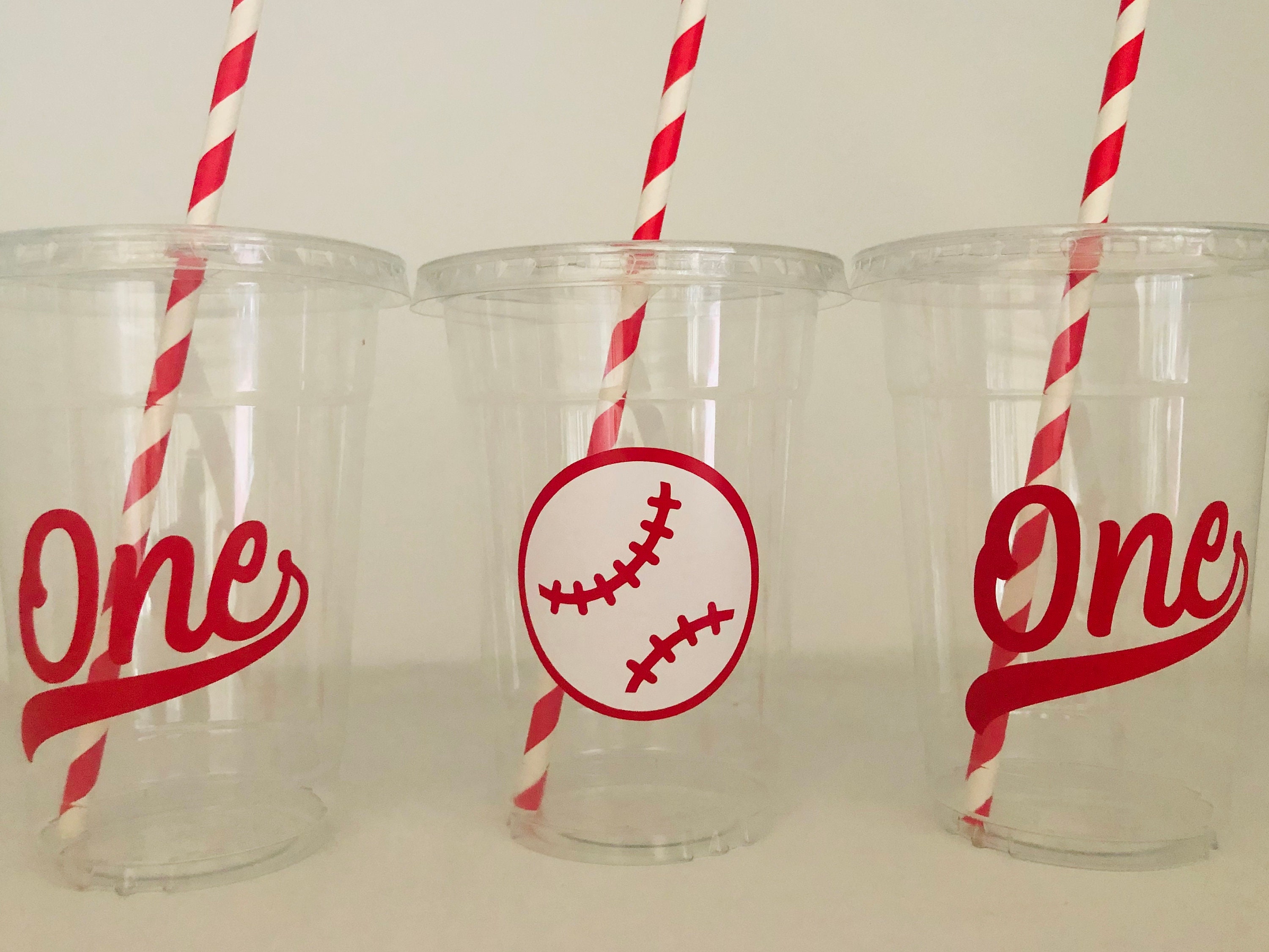 Baseball Party Cupsbaseball Birthday Rookie of the Etsy