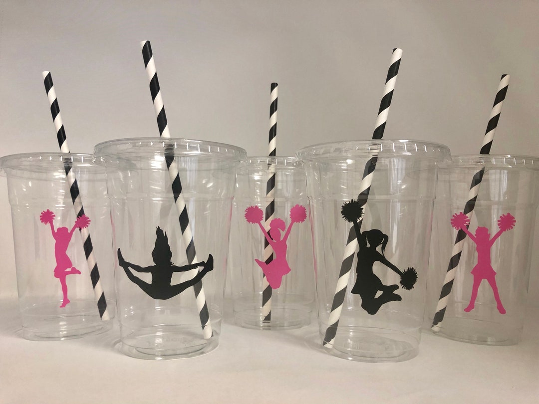 Cheerleading Party Cups, Cheer Party Cups, Cheerleader Party Cups ...