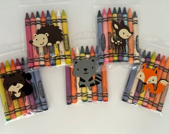 Woodland Party Favors, Woodland Birthday Party, Fox party Favors, Deer Party Favors, Woodland Baby Shower, Woodland Animal Party supplies