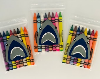Shark Party Favors, Shark Birthday party Favos, Ocean Party favors, Beach Party favors, Shark baby shower favors, Shark Birthday party gift