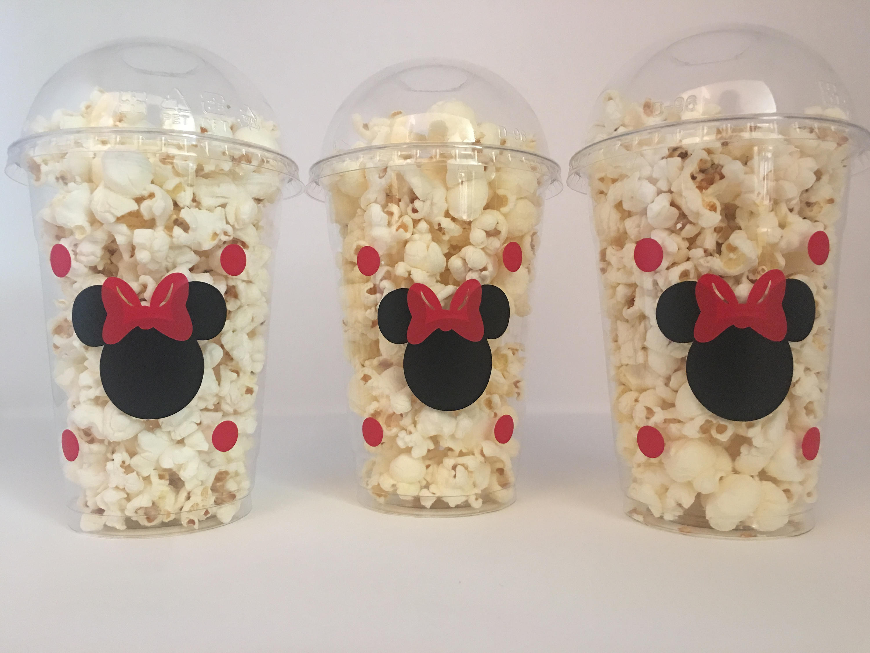 Minnie Mouse Valentine Treat Cups - A Princess and Her Pirates