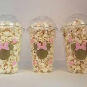 Pink and Gold Minnie Mouse Party, Gold and Pink Minnie party, Minnie mouse party, Minne Party Supplies, Gold Minnie Party Favors, light pink