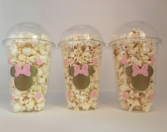 Pink and Gold Minnie Mouse Party, Gold and Pink Minnie party, Minnie mouse party, Minne Party Supplies, Gold Minnie Party Favors, light pink