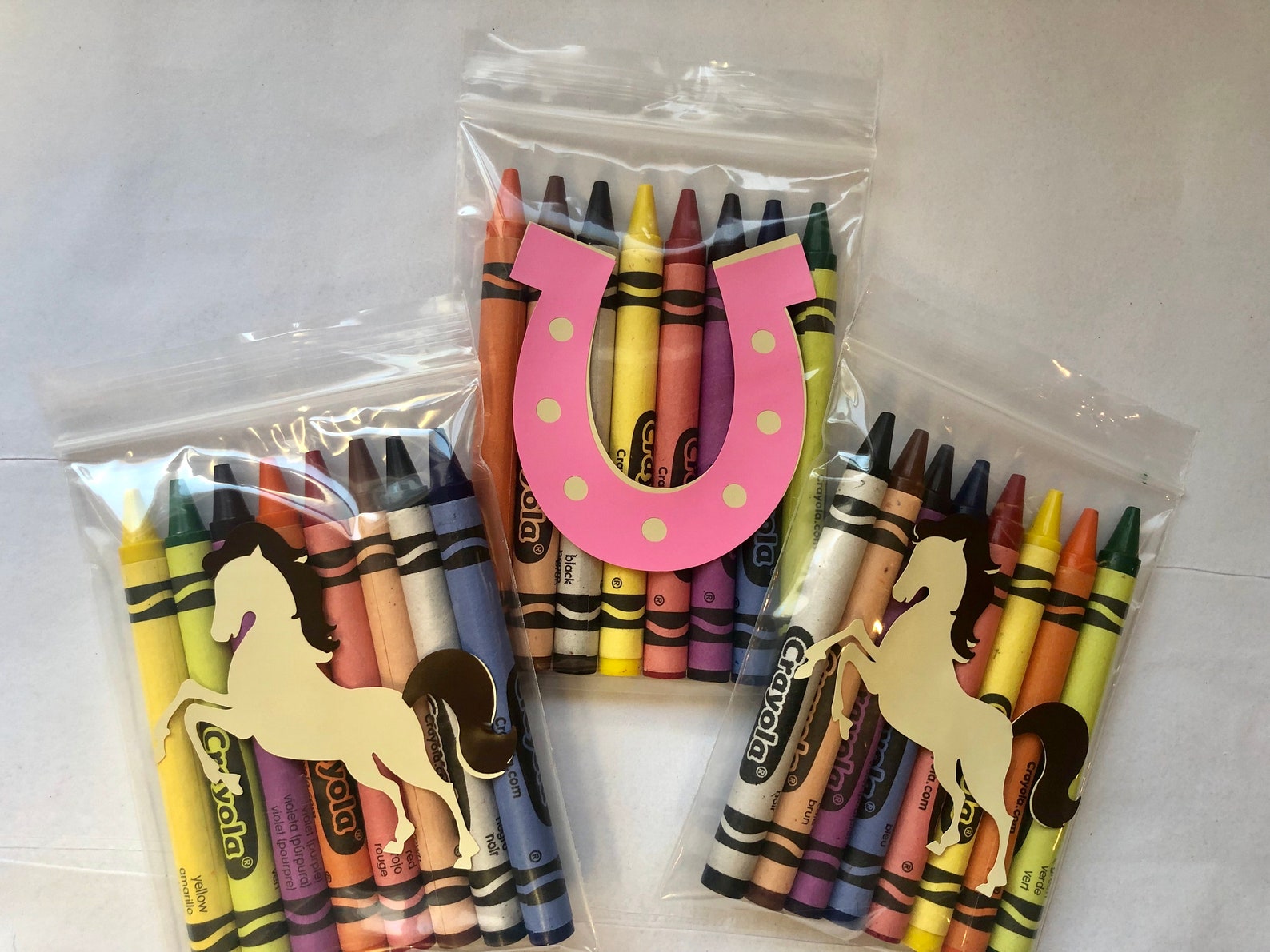 Horse Party Favors Horse Birthday Party Supplies Equestrian Etsy
