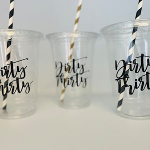 Dirty 30 Party, Dirty Thirty Birthday Party, Party Supplies, 30th Birthday, Turning 30, Adult birthday Party, Dirty 30