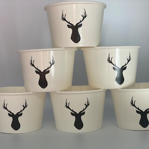 Fête de cerf, cerf ou biche, douche de bébé de cerf, douche de bébé révélatrice de genre, fête de chasse, fournitures de fête de cerf, faveurs de fête de chasse