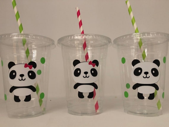 Panda Party Cups, Panda Birthday Party Cups, Panda Baby Shower