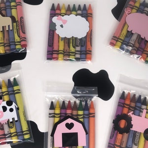 Farm Party Favors, Farm Birthday Party Favors, Girl Farm Party Supplies, Girl Farm Party, Pink Farm Party, Farm Baby Shower, Cow Party,