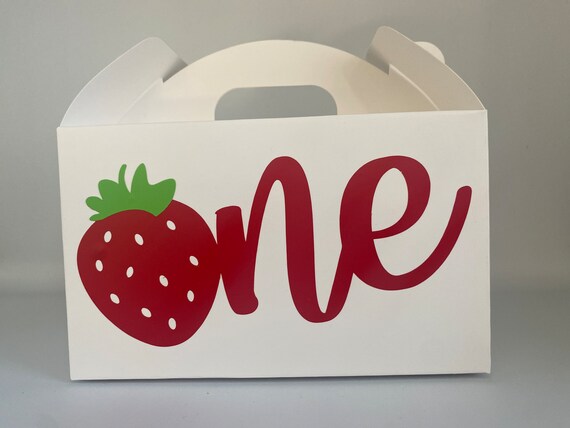 Strawberry Party Favors, Strawberry Birthday Party Favor