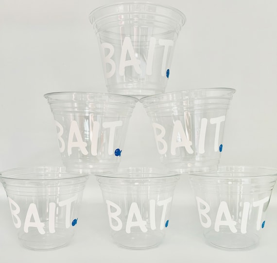 Fishing Party Cups, Fish Birthday Party Cups, Fishing Party