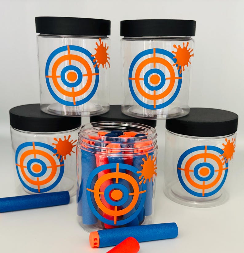 Dart Party Favors, Paintball Birthday Party, Target Shooting Party ...