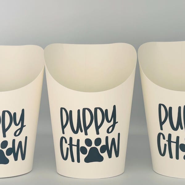 Puppy party cups, Puppy Birthday Party, Dog Party, Adopt a Pet Party, Dog Birthday Party, Dog Baby Shower Cups, Dog Party Favors,disposable