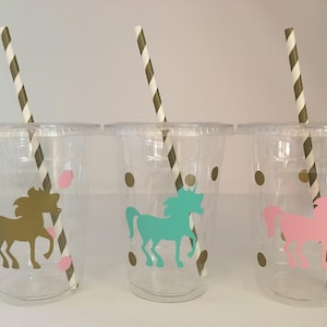 Unicorn party cups, Unicorn Birthday Party, Mystical Party, Unicorn Party Favors, Unicorn Baby shower Cups, Unicorn 1st Birthday Party