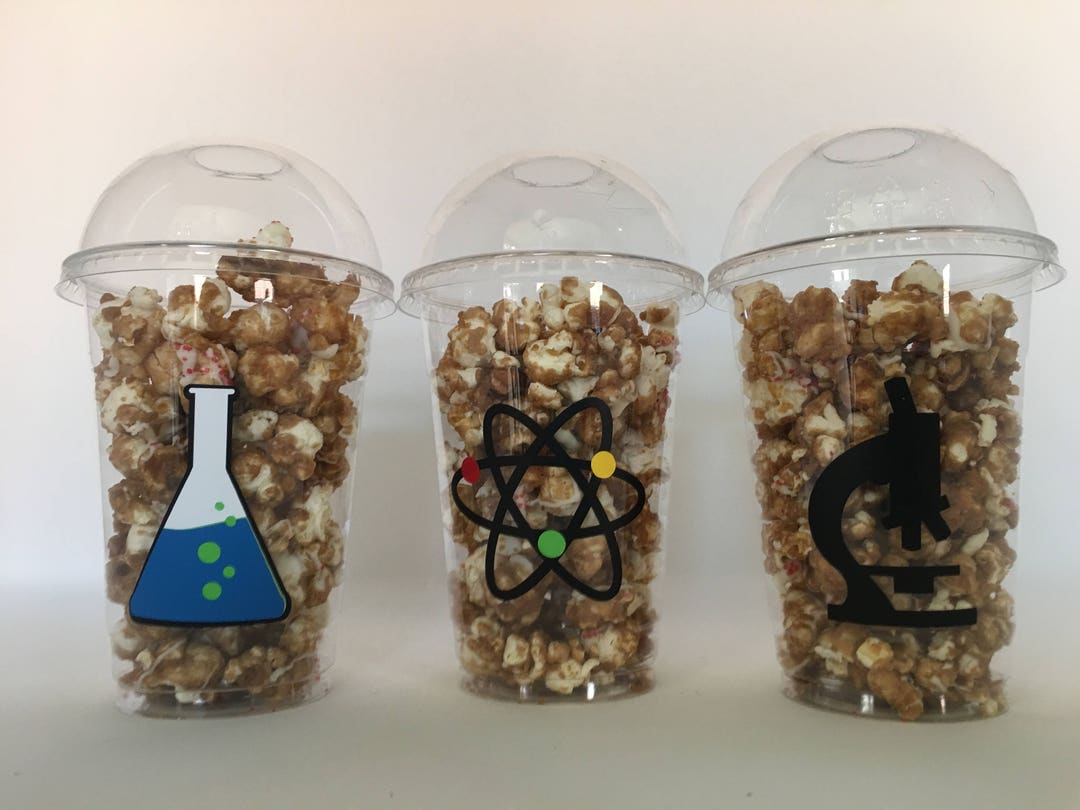 Science Party Cups, Science Birthday Party Cups, Science Party Favors, Mad Scientist Party Cups