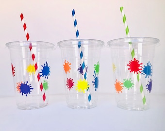 Art Party Cups, Painting Party Cups, Paint Inspired Party, Artist Party Cups, Drawing Party Cups, Paint  Cups, Art party Favors, Disposable
