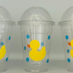 Rubber Duck Party Cups, Rubber Duck Baby Shower, Rubber Duck Birthday ...