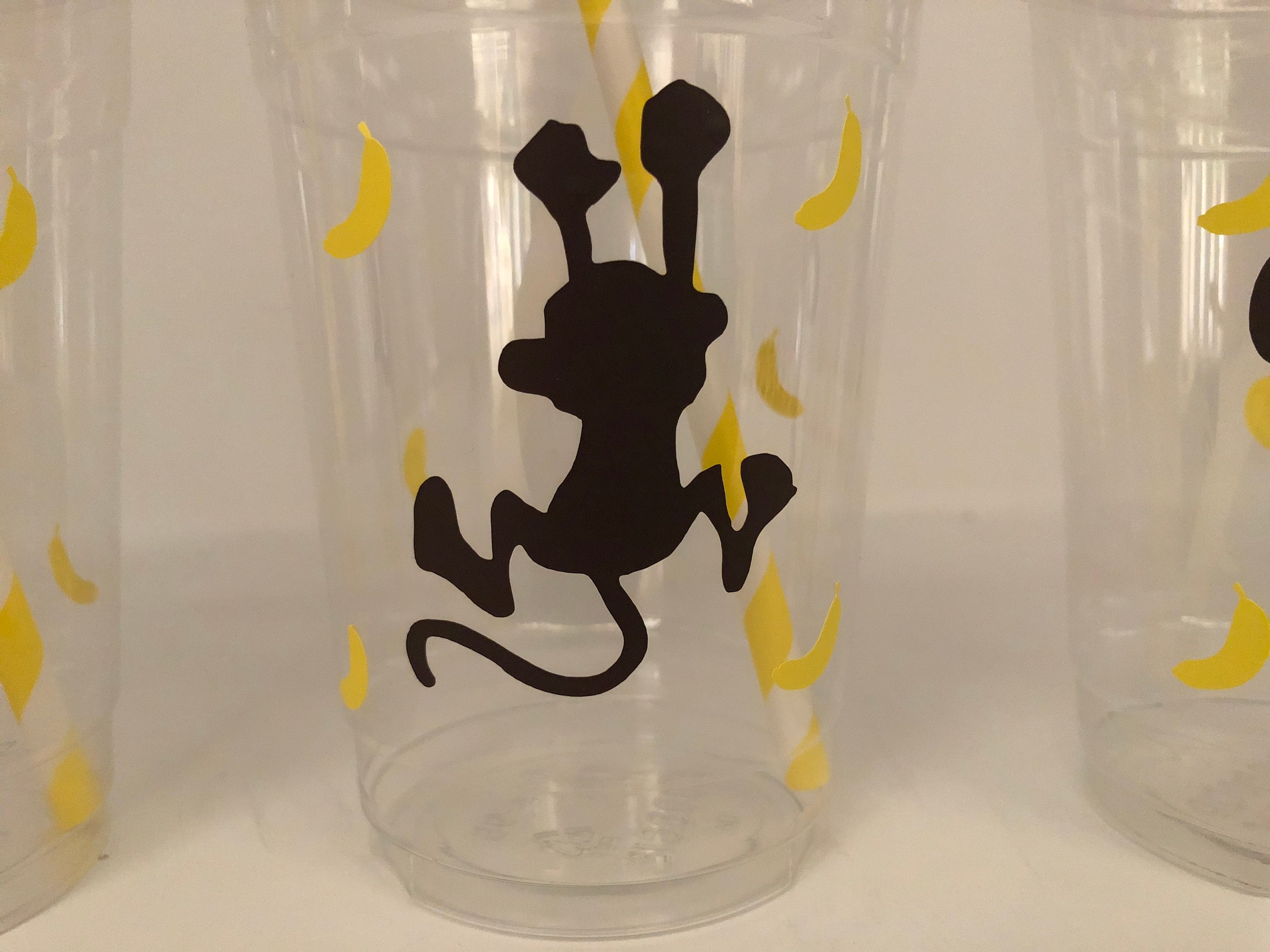 Monkey Party Cups Monkey Birthday Party Cups Monkey Baby - Etsy