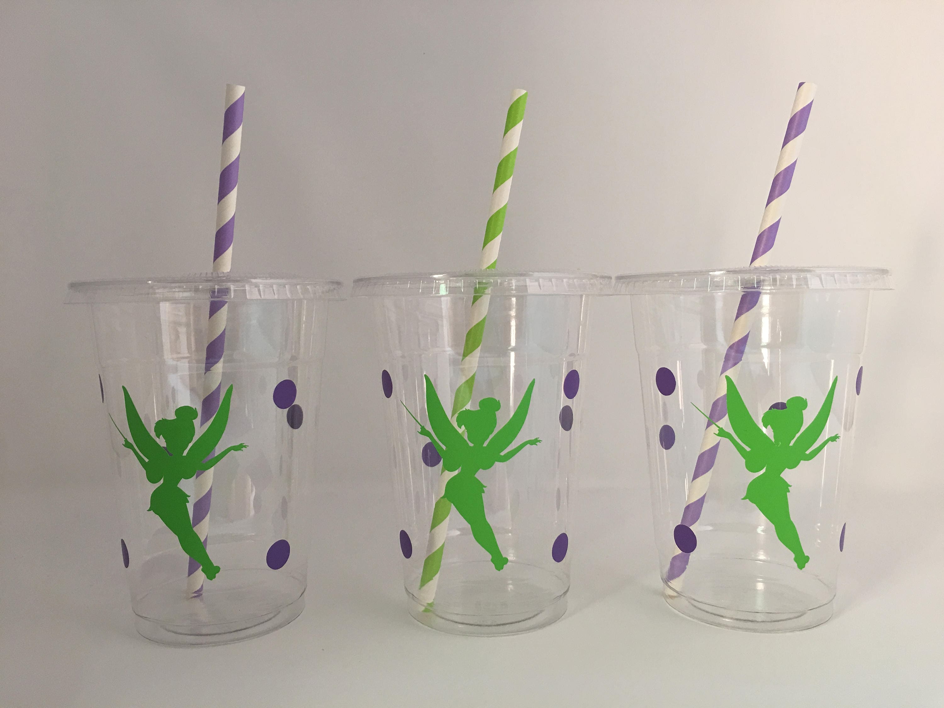 Tinkerbell Party Cups 266ml Pack of 8 Tinkerbell Party Supplies 