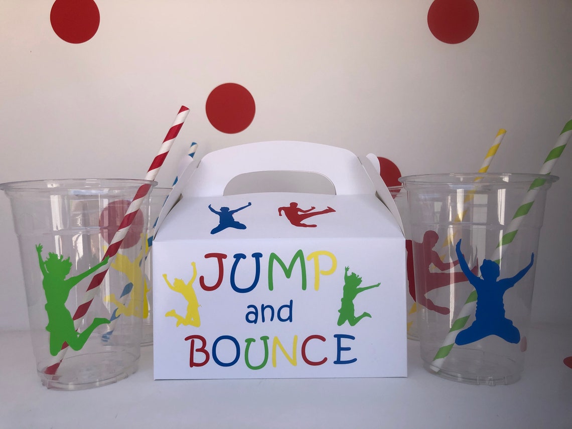 Jump Party Favors Trampoline Party Favors Jump Party Etsy