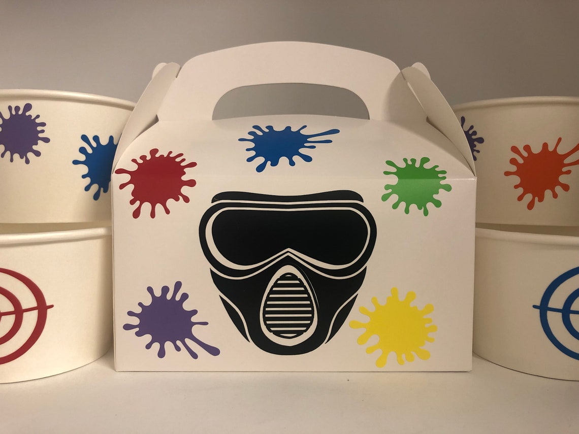 Paintball Party Favors Paintball Birthday Party Favors Etsy