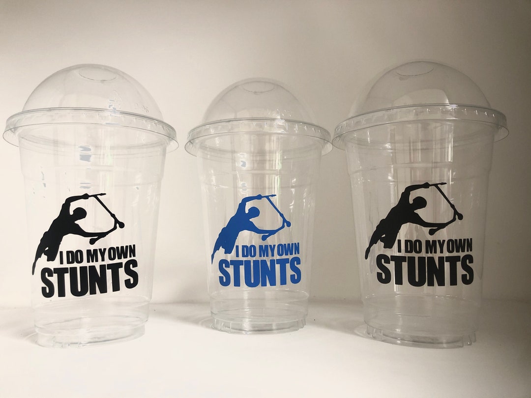 Scooter Party Cups Scooter Birthday Party Scooter Party Etsy