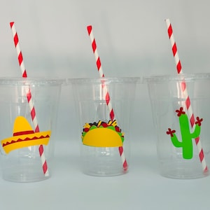 Taco Party cups, Taco Birthday Party, Fiesta, First Fiesta, Baby Shower, Cactus Party, Taco baby shower, Cinco De Mayo, Uno, Disposable