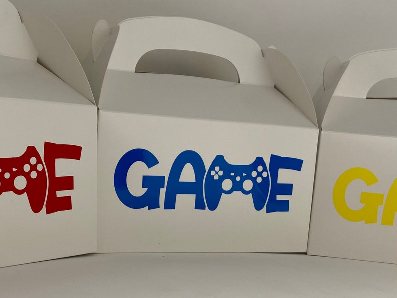 Video Game party Bags Gamer Party bags Gaming Party Favor Etsy