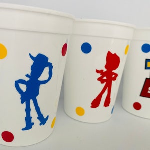 Toy Story Party Reusable Cups, Toy Story Birthday Cups, Woody Party ...
