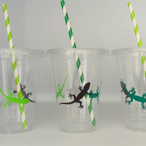 Lizard party Cups, Reptile Birthday Party Cups, Snack Party Cups, Alligator Party Cups, Lizard Party cups, Reptile Party supply,Disposable