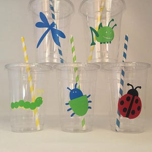 Bug Party Cups, Insect Party, Bug Birthday Party, Insect Birthday Party ...