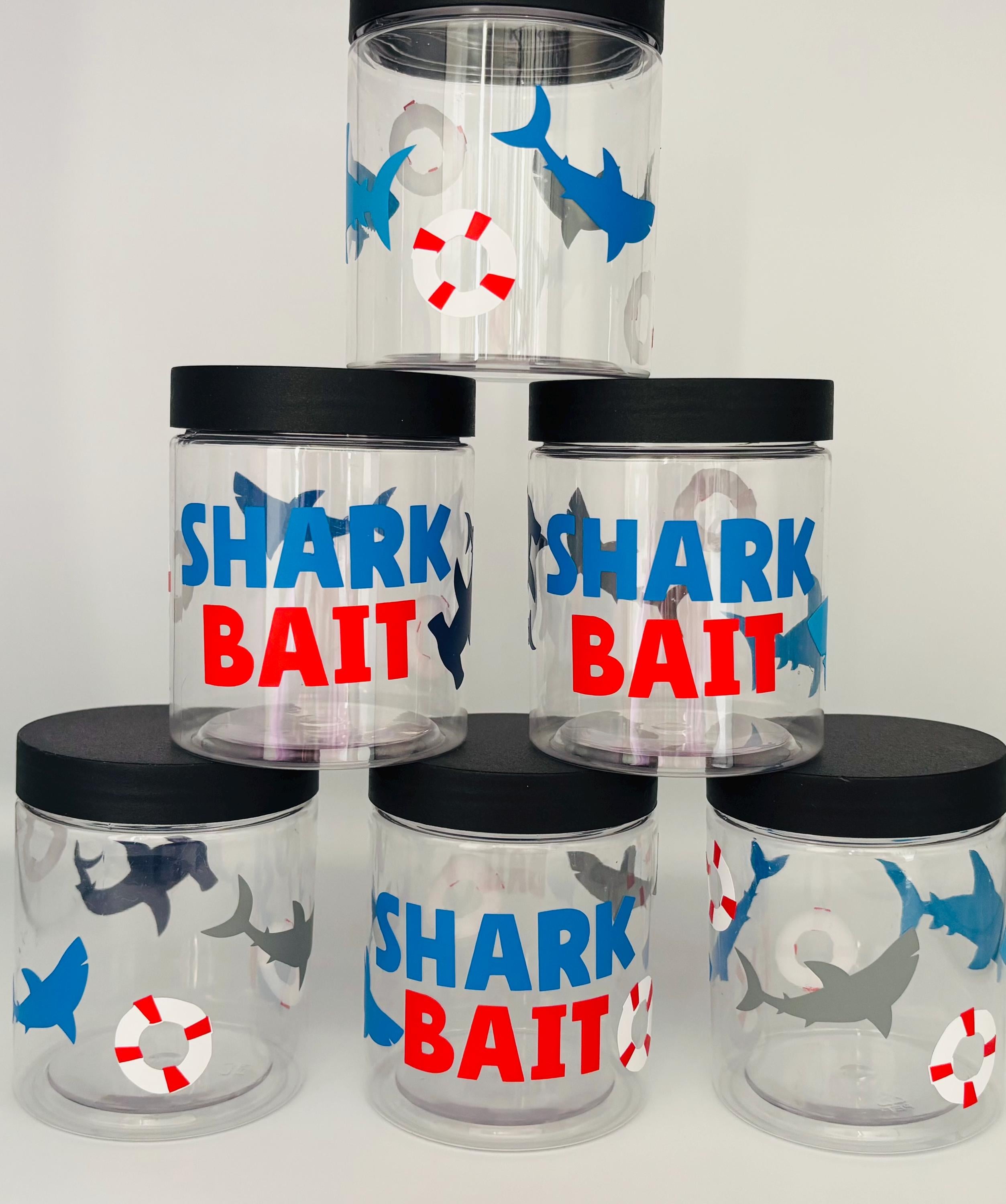 Shark Party Favors, Shark Birthday Party Favor, Shark Baby Shower, Ocean Party Favors, Beach Party Favors, Under the sea party, Shark Bait