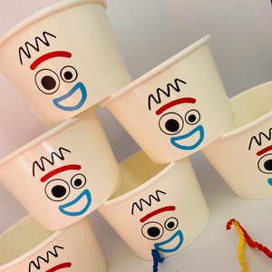 Toy Story Party Snack Cups, Toy Story Birthday Party, Woody Party ...
