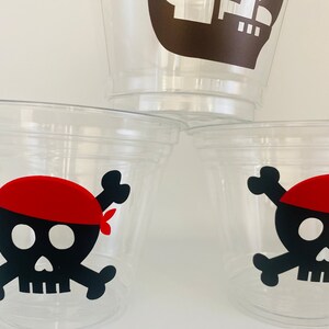 Pirate Party Snack Cups Pirate Birthday Party Snack Cups - Etsy