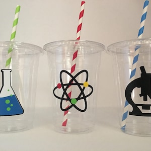 Scientist Party Cups, Mad Scientist Party Cups, Science Party Cups ...