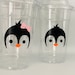 Penguin Party Cups Penguin Birthday Party Cups Penguin Party - Etsy