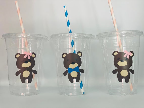 Teddy Bear Party Cups, Teddy Bear Baby Shower, Teddy Bear Birthday