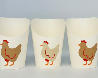 Chicken Party Supplies, Chick Party Cups, Chicken Party Supplies, Farm Party Cups, Chick Baby Shower, Farm party Supplies, Disposable