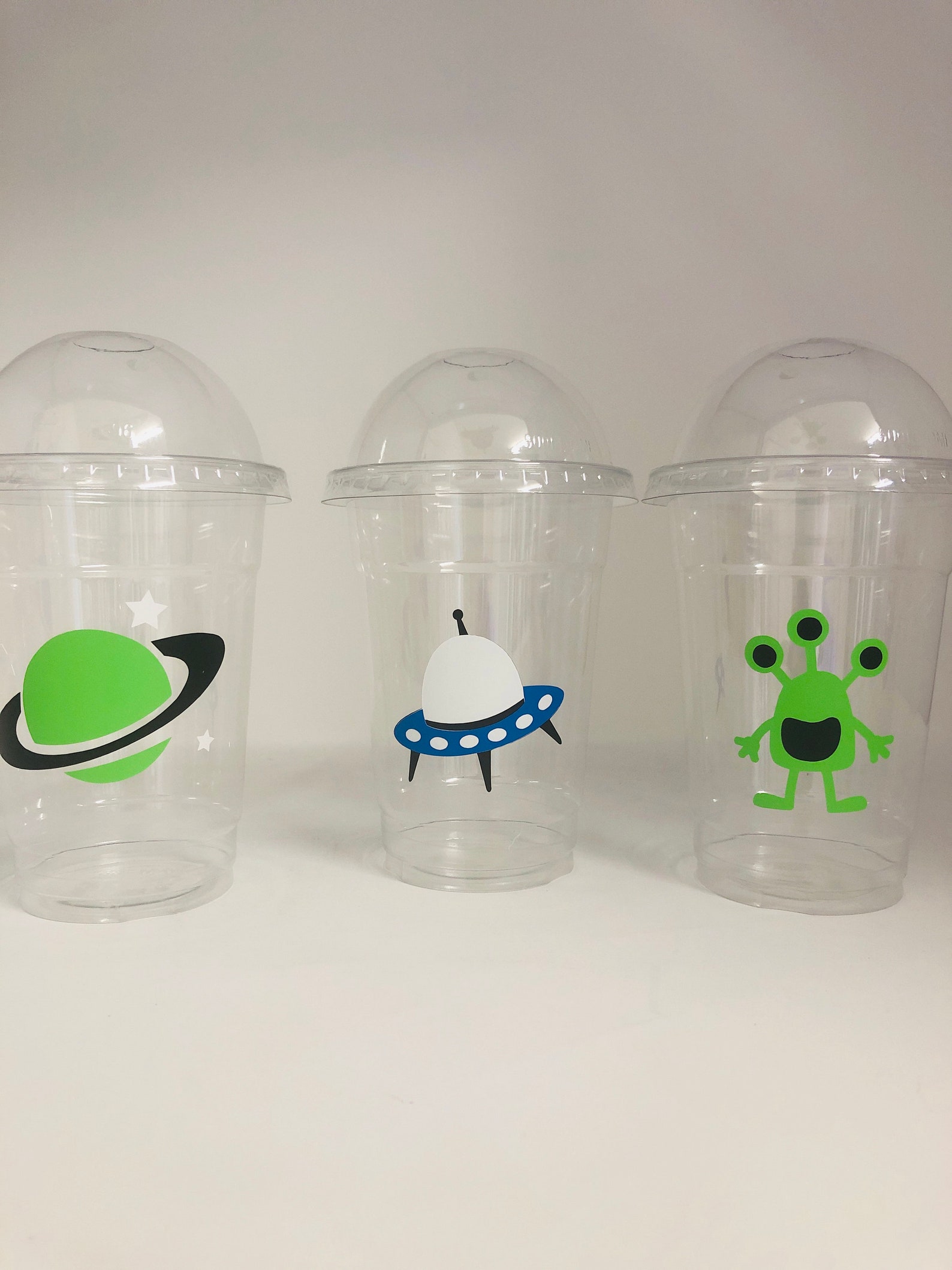 Alien Party Favors Rocket Party Cups Alien Party Cups Etsy