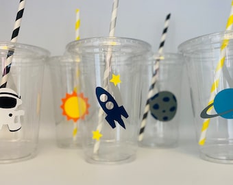 First trip around the Sun, Galaxy Party, Space Party Planet Birthday Party, Outer Space Party, First Birthday, Astronaut Party, Disposable