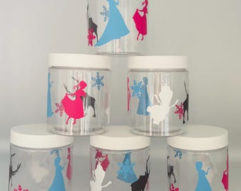 Frozen party favors, Frozen Birthday Party Container, Elsa Party, Anna Party,Olaf Party,Frozen Party favor, Frozen Supplies, Reusable