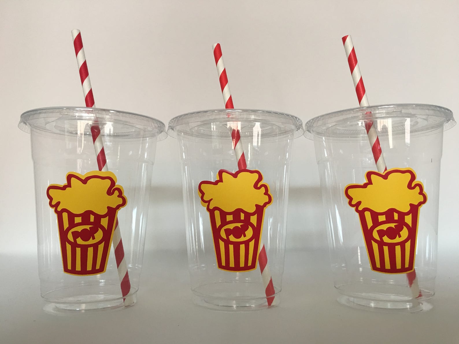 Movie Party Cups Movie Birthday Cups Cinema Party Cups Etsy