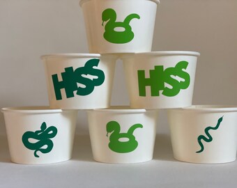 Snake Party Snack Cups, Reptile Birthday Party, Reptile Party, Lizard Party, Reptile Party Favors,ReptileParty Supplies,Snake Birthday Party