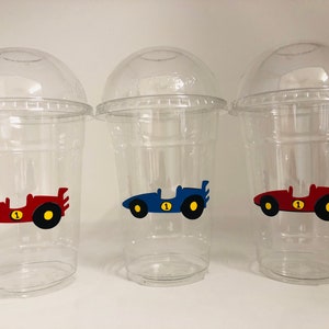 Race Car Party Cups, Racing Party Cups, Race Car Birthday Party, Racing Birthday party, Race Care Baby Shower, Race Car party favors, Racing
