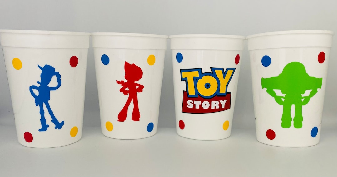 Toy Story Party Reusable Cups, Toy Story Birthday Cups, Woody Party ...